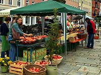 22. Traunsteiner Apfelmarkt - Bild vergrößert  sich bei Mausklick