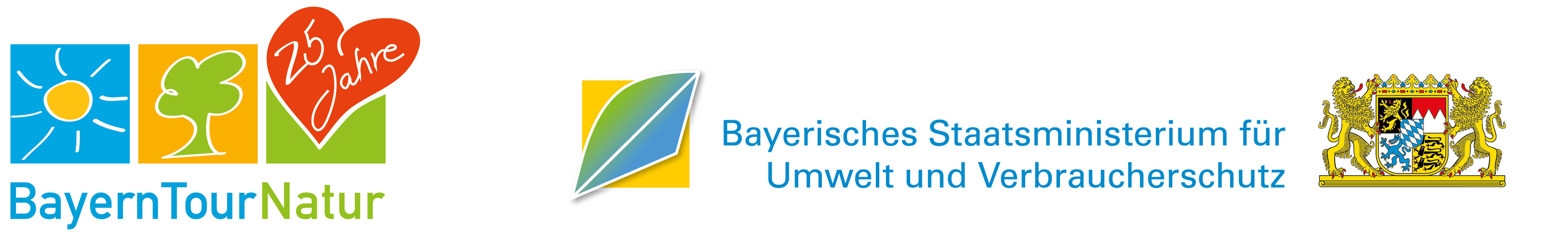 Logo Auftritts BayernTourNatur; Link führt zu Startseite des Angebots BayerntourNatur